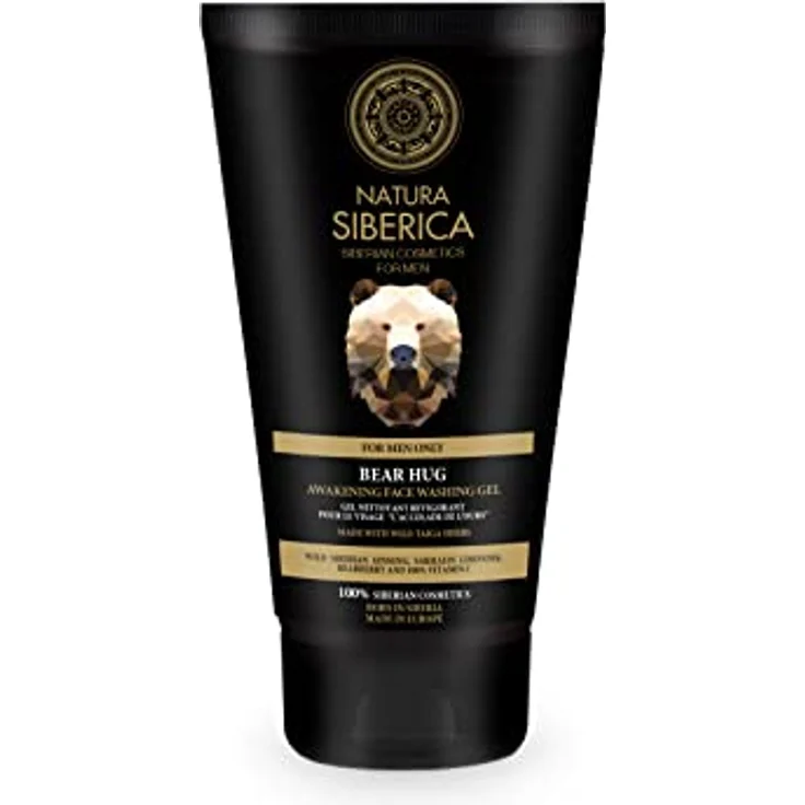 Natura Siberica Bear Hug Awakening Waschgel für Männer, 150 ml, belebendes Duschgel mit reinigender Wirkung – Bild 1
