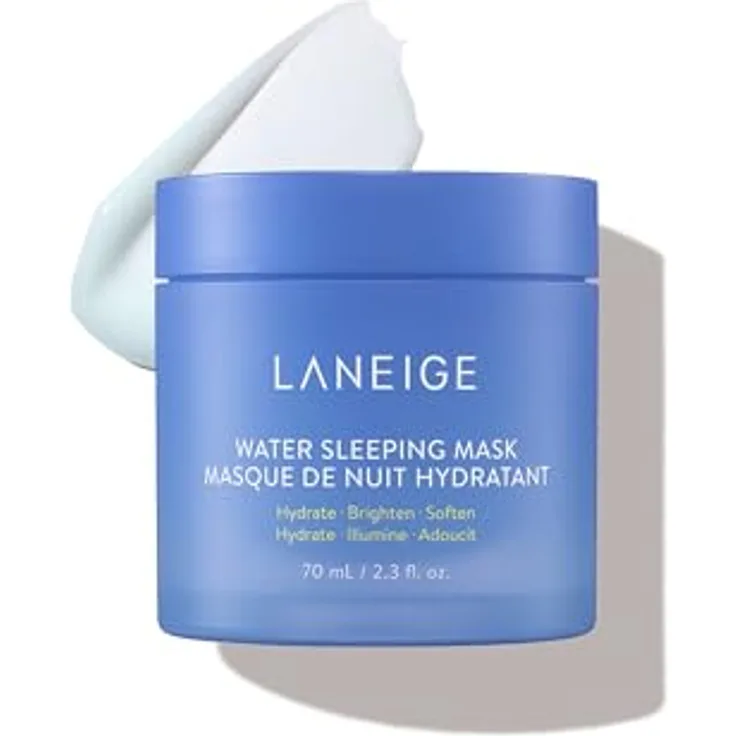 LANEIGE Wasser-Schlafmaske über Nachtgel, füllt die Haut auf, um aufzuhellen, zu klären, zu hydratisieren und zu stärken Feuchtigkeitsbarriere der Haut mit Sleep-Biom-Technologie und Squalan, 71 ml