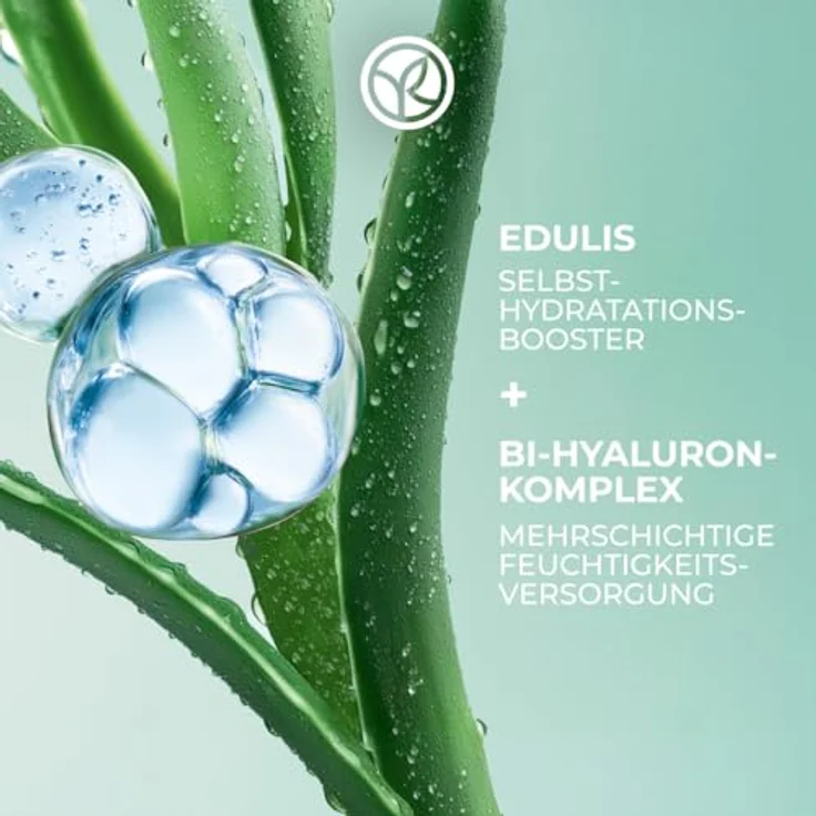 Yves Rocher Hydra Water-Plump, Intensiv Feuchtigkeitspflege mit 100h Feuchtigkeit, Edulis & Bi-Hyaluron-Komplex, für alle Hauttypen, 75 ml – Bild 3