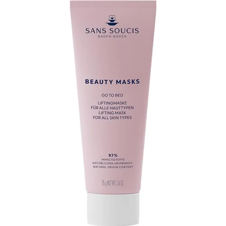 Sans Soucis - Beauty Go To Bed Liftingmaske 75 ml – Vegan - Anti-Aging Gesichtspflege mit Retinol & Thermalwasser - Feuchtigkeit, Kollagen, Hautelastizität