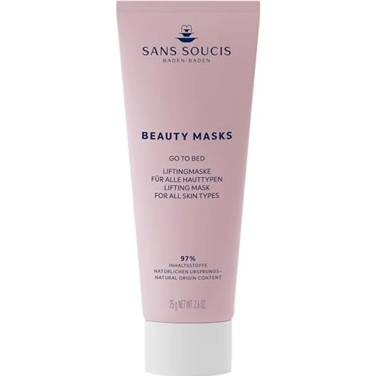 Sans Soucis - Beauty Go To Bed Liftingmaske 75 ml – Vegan - Anti-Aging Gesichtspflege mit Retinol & Thermalwasser - Feuchtigkeit, Kollagen, Hautelastizität – Bild 1