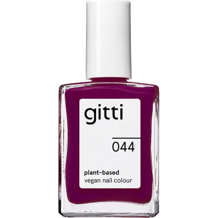 gitti no. 044 Nagellack 15 ml, stylisher Pflaumenton, intensive Deckkraft, vegan und 23-free