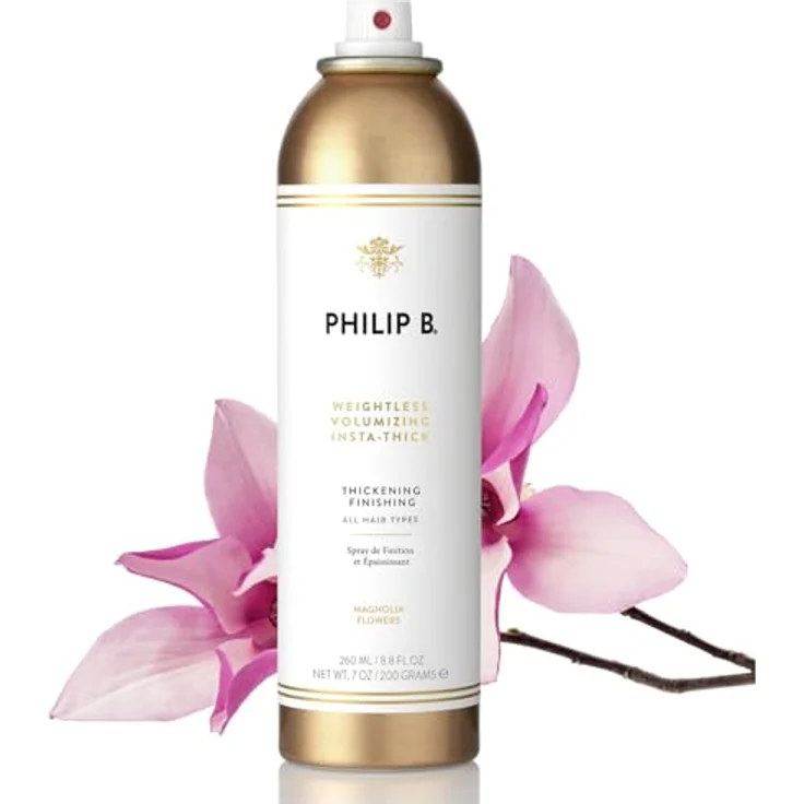 PHILIP B WEIGHTLESS Volumizing Insta Thick, Haarstyling-Spray mit freshem Magnolienduft, 260 ml – Bild 2