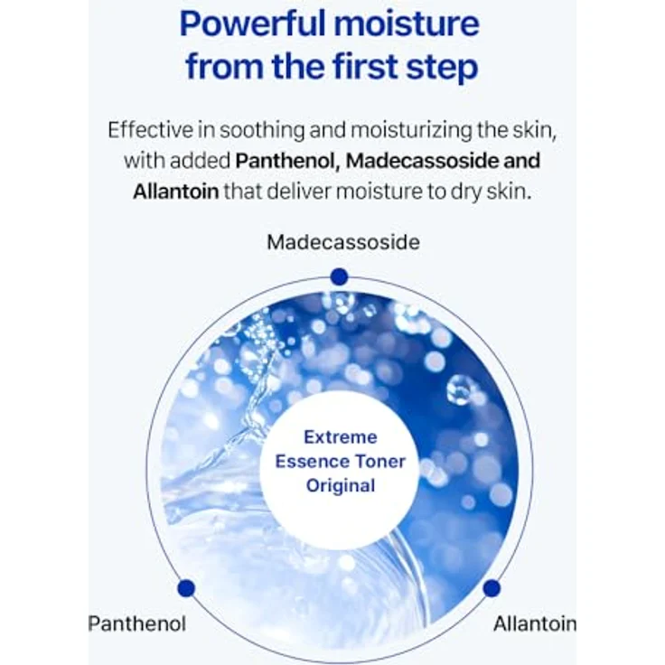 NoName REAL BARRIER Extreme Essence Toner, feuchtigkeitsspendendes Gesichtswasser für empfindliche und trockene Haut, 190 ml – Bild 6