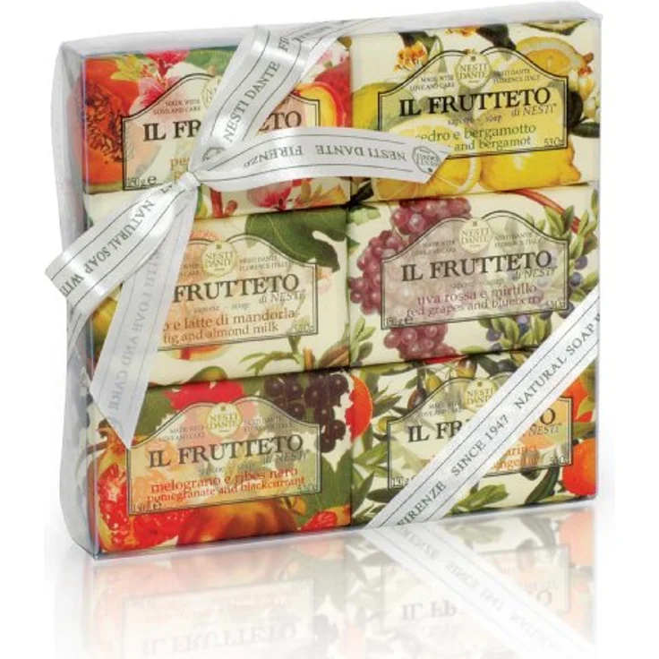 Nesti Dante Nesti Dante Seifen geschenk-Set Il Fruttetto Collection 6X 150 g für Alle Hauttypen geeignet – Bild 2