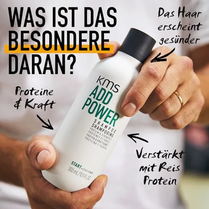 KMS Add Power Shampoo 750 ml – Bild 4