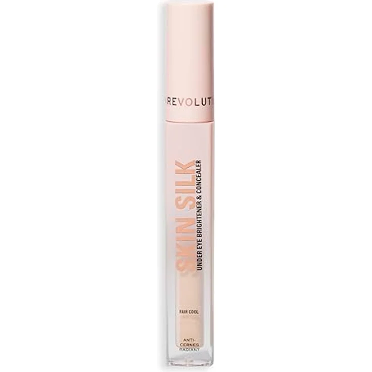 Revolution Skin Silk Radiant Serum - Augenaufheller - Hyaluronsäure & Squalan - Vegan & Cruelty-Free - Fair Cool 4 ml – Bild 3