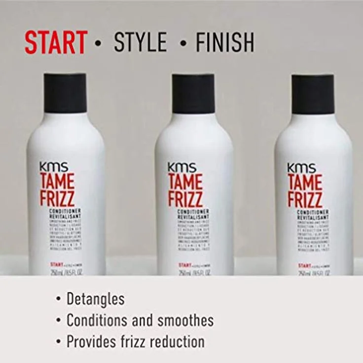 KMS California tamefrizz Conditioner, 250ml für glattes und frizzfreies Haar – Bild 4