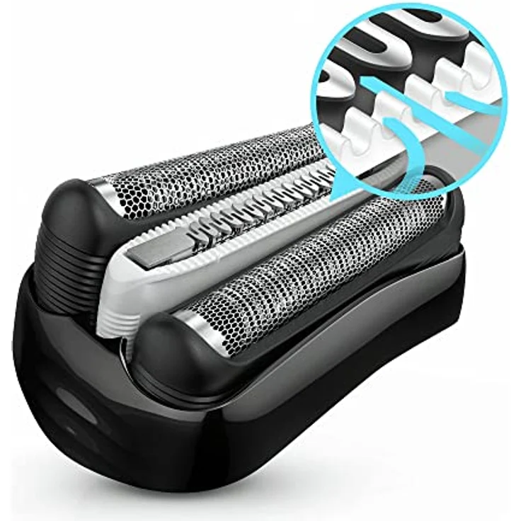 Braun Series 3 ProSkin 3010s Elektrorasierer, Wiederaufladbarer Rasierer Herren, schwarz/blau – Bild 3