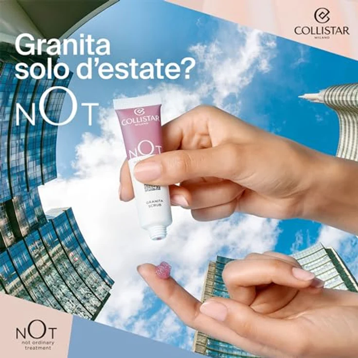 Collistar NOT Granita Scrub, Exfoliert und spendet der Haut Feuchtigkeit, 12 ml, Lippen- und Lippenkontur-Pflege – Bild 3
