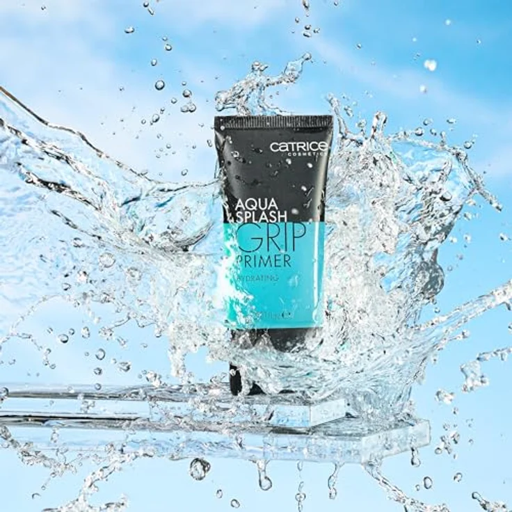 Catrice Aqua Splash, feuchtigkeitsspendender Primer unter dem Make-up, vegan, 30 ml – Bild 6