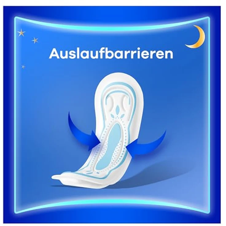 Always Maxi Profresh Night Damenbinden Größe 3, 10 Stück, Super Absorbierend, Neutralisiert Gerüche, Einzeln Verpackt – Bild 4