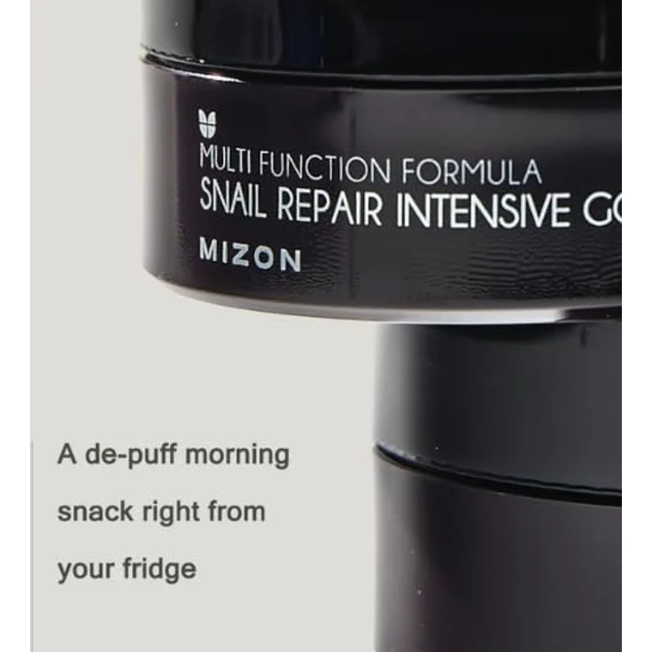 Mizon Multi Function Formula Snail Augenmaske, gegen Schwellungen und Augenringe mit Goldpuder, 60 x 1.4 g – Bild 2