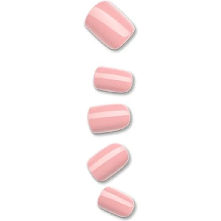 KISS imPRESS Color Short, selbstklebende künstliche Fingernägel, Pick Me Pink, 30 St. mit Gelnägel-Effekt – Bild 13