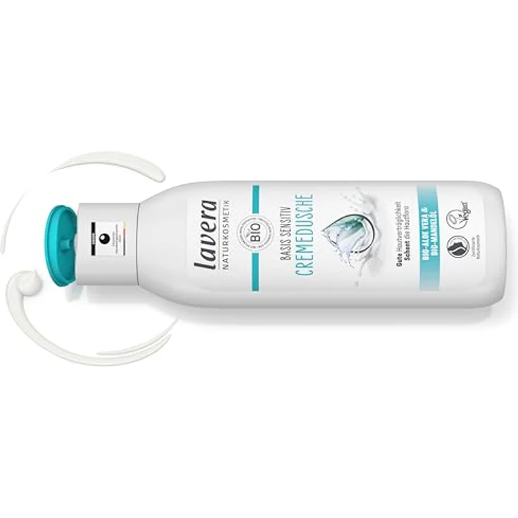 Lavera Basis sensitiv Intense Care Duschcreme 200 ml – Bild 2