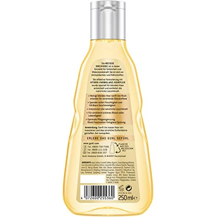 Guhl Blond Faszination Shampoo 250 ml – Bild 2