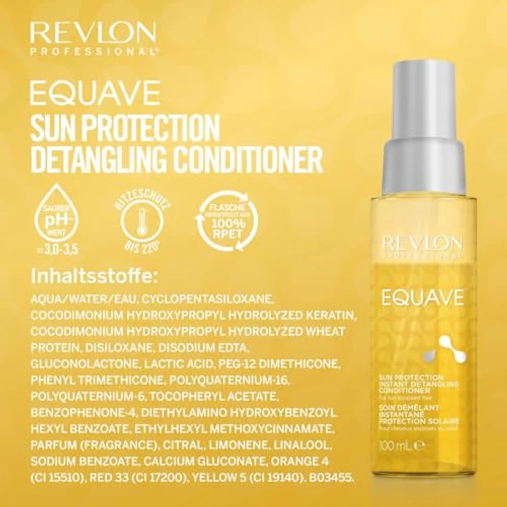 Revlon Professional Equave Sun Protection professioneller, entwirrender Zwei-Phasen Conditioner für sonnenexponiertes Haar, 100ml – Bild 5