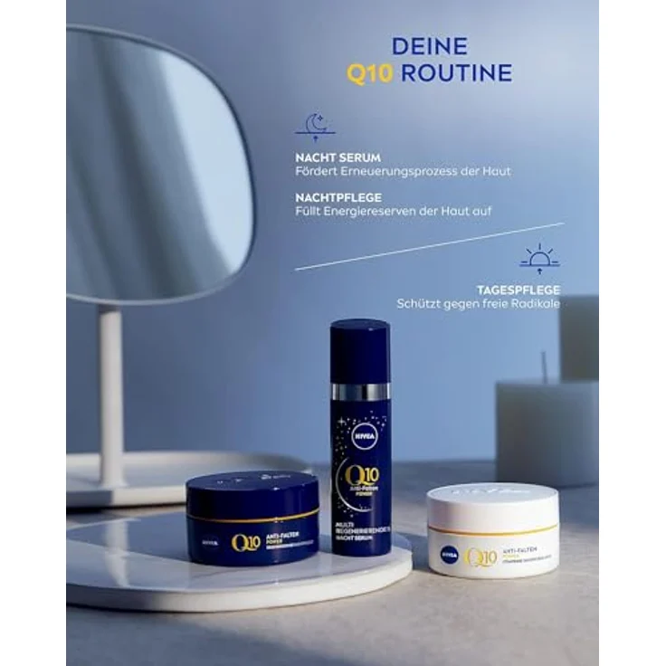 NIVEA Q10 Power Anti-Falten + Straffung LSF 30 Tagescreme 50 ml – Bild 5