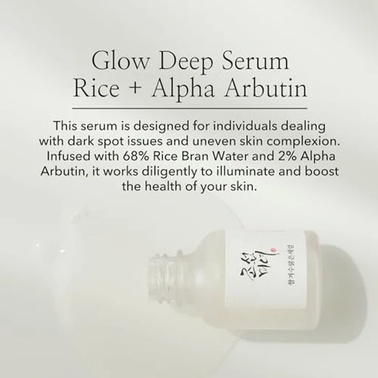 Beauty Of Joseon Glow Deep Serum Rice + Arbutin, Aufhellendes Gesichtsserum zur Hauttonvereinheitlichung, 30 ml – Bild 2