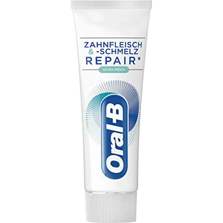 Oral-B Zahnfleisch und -schmelz Repair Extra Frisch 6 x 75 ml, für saubere Zähne & frischen Atem – Bild 2
