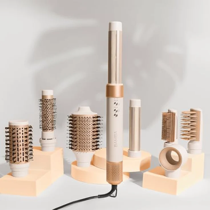 Cecotec CeramicCare AirGlam, Warmluftbürste mit 1400 Watt, Ionen-Technologie und Keramikbeschichtung für glänzendes Haar – Bild 2