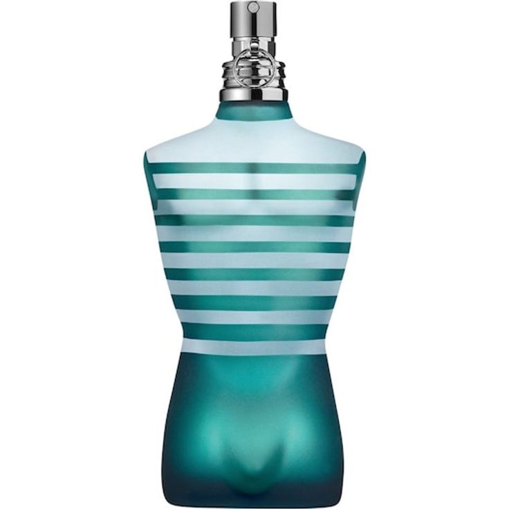 Jean Paul Gaultier Le Male Eau de Toilette Spray, würzig-aromatischer Herrenduft mit Minze, Zimt und Vanille, 40 ml, Designklassiker in Türkis-Grün