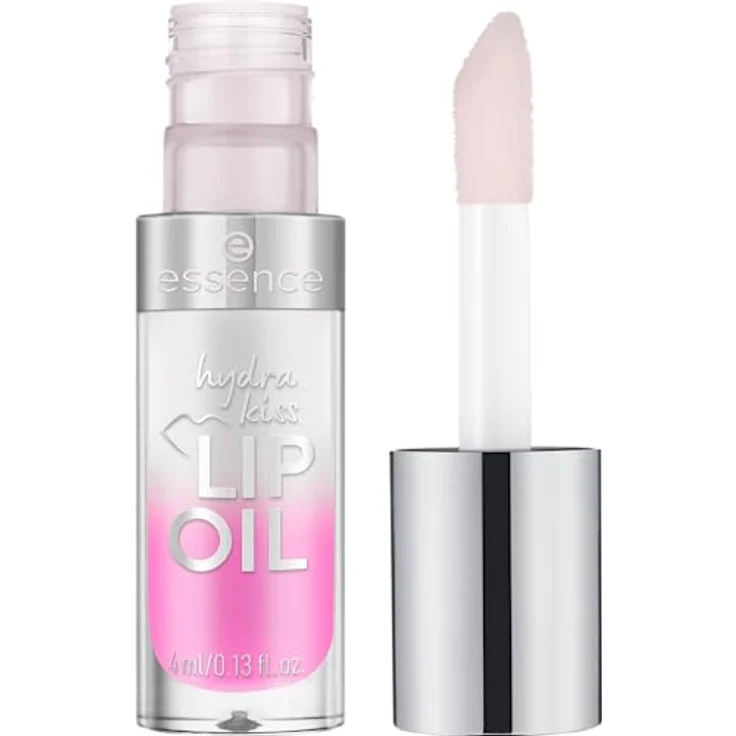 essence hydra kiss LIP OIL, Lipgloss, Nr. 01, Pink, feuchtigkeitsspendend, pflegend, mit Ölen, glänzend, strahlend frisch, Nanopartikel frei, 3er Pack (3x4ml) – Bild 2