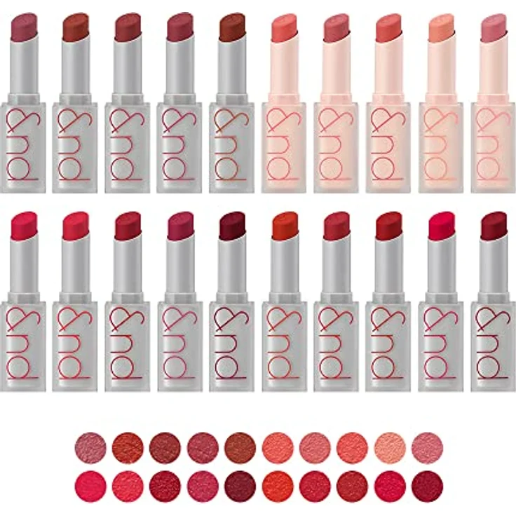 rom&nd Zero Matte Lippenstift 3g (4 Colors) (08 ADORABLE) – Bild 5