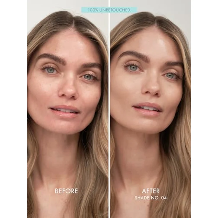 Sweed Teint Glass Skin Foundation, flüssige Foundation mit mittlerer Deckkraft, 30 ml - vegan, hydratisierend und schützend – Bild 2