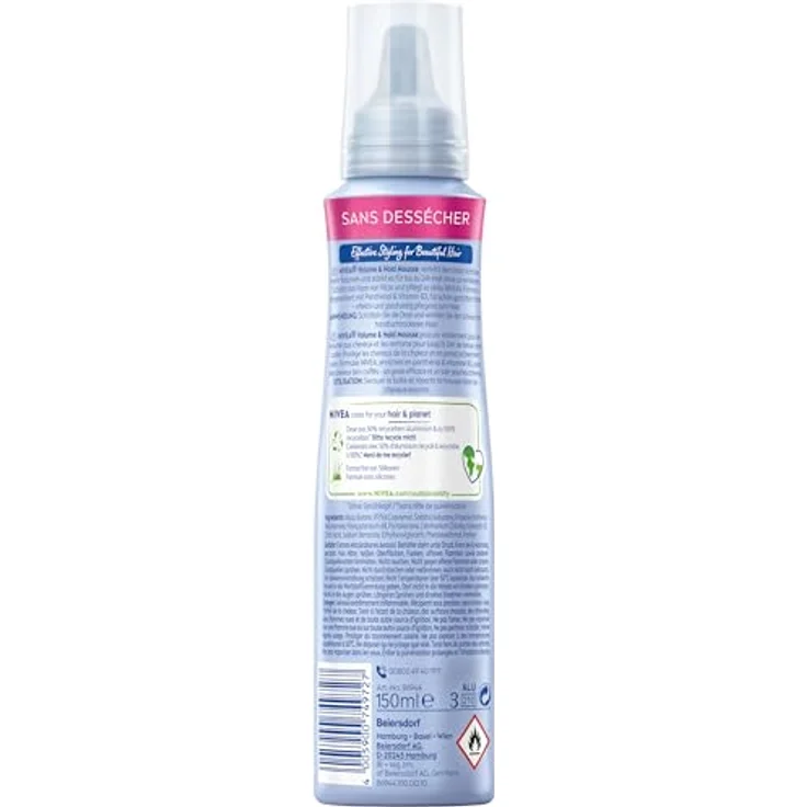 Nivea Schaumfestiger Volumen Kraft Und Pflege Sorgt Für Schönes Haar 150 ml – Bild 10