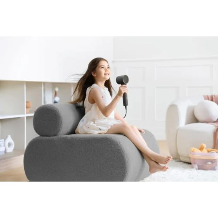 LAIFEN NEO Haartrockner Schwarz, 1500 Watt mit 3 Temperaturstufen, abnehmbarem magnetischem Lufteinlass-Filter und LED-Lichtleiste – Bild 15