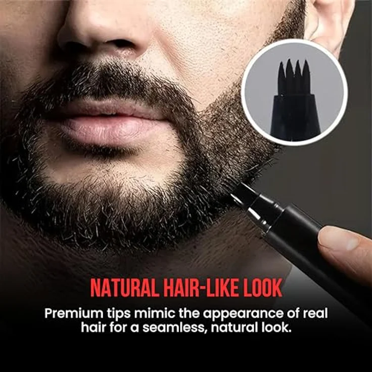 The Shave Factory Beard Pencil Filler, Präzise Abdeckung für volle Bartoptik, 30g – Bild 2