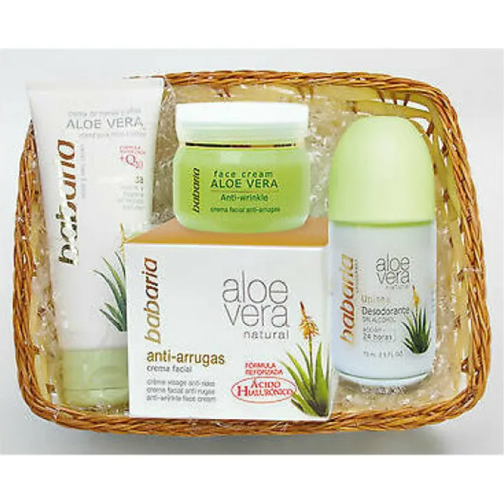 Babaria Cream Aloe Vera 50 ml Gesichtscreme mit pflegender Wirkung für alle Hauttypen