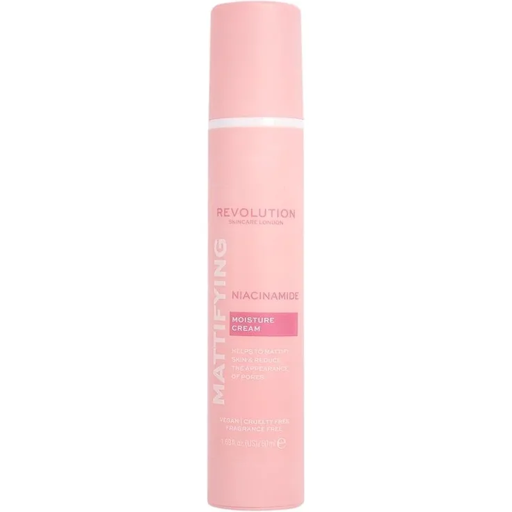 Revolution Skincare Gesichtscreme & Lotion Niacinamide Mattifying Gel Moisturiser Gesichtscreme 50 ml mit feuchtigkeitsspendender Wirkung