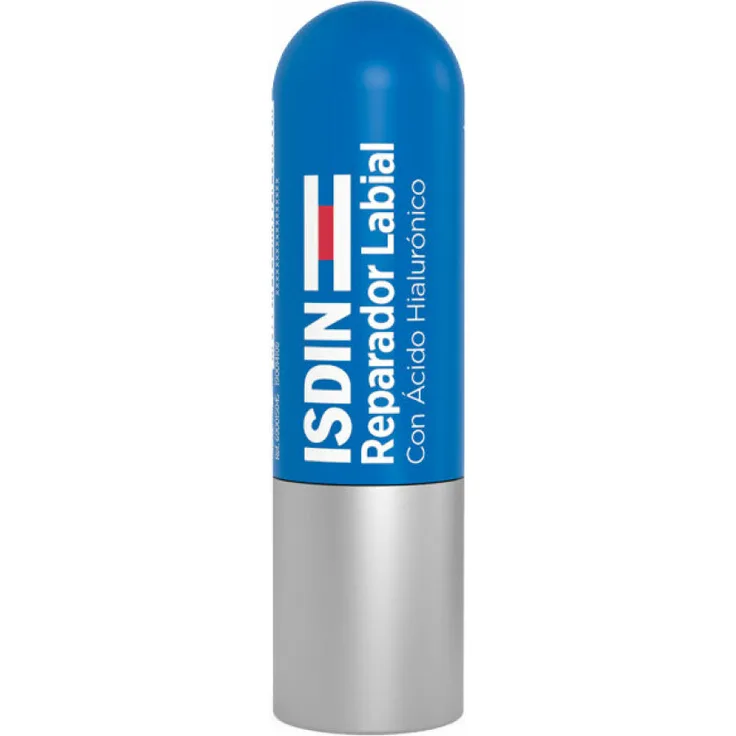 Isdin Lip Repair With Hyaluronic Acid Lippenbalsam 4 g mit feuchtigkeitsspendender und pflegender Wirkung für trockene Lippen