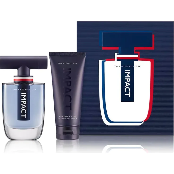 Tommy Hilfiger Impact Set Eau de Toilette (EdT) 100 ml + Duschgel 100 ml