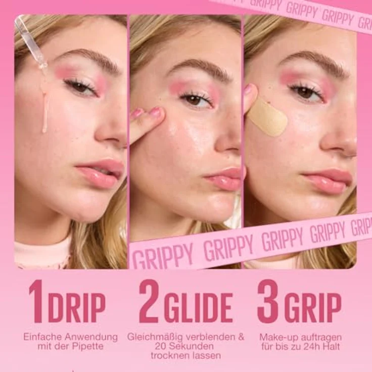 MAYBELLINE NEW YORK Primer Grippy, Make-up Grundierung 30 ml, verlängert den Halt des Make-ups, glättet die Haut – Bild 4