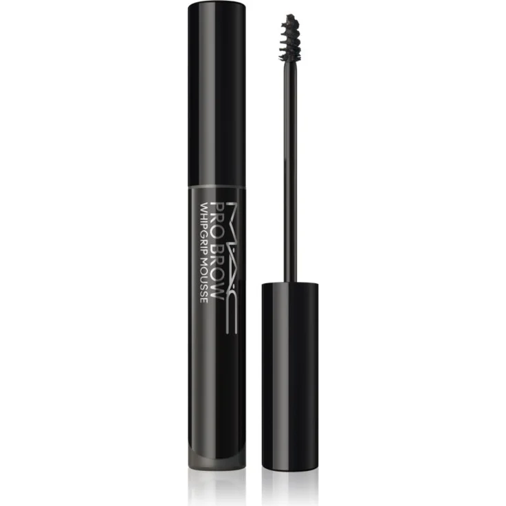 MAC Cosmetics Pro Brow Whipgrip Mousse Augenbrauen-Gel, wasserfest mit Langzeiteffekt, Farbton Onyx, 4 g