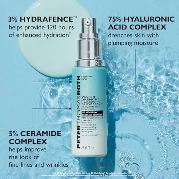 Peter Thomas Roth Water Drench Hyaluronic Glow Serum Gesichtsserum 30 ml – Bild 10