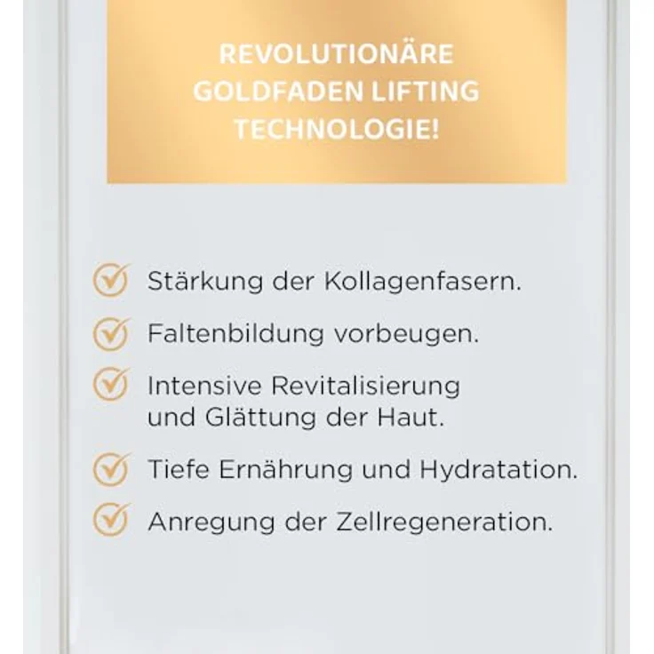 EVELINE Cosmetics Gold Revita Expert 30+, Gesichtscreme für alle Hauttypen, 50ml, Faltenreduzierung und intensive Feuchtigkeit – Bild 4