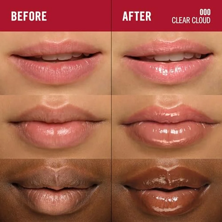 Rimmel Oh My Gloss! Lip Oil, Lippenöl mit feuchtigkeitsspendender Wirkung, Farbton 000 Clear Cloud, 4,5 ml – Bild 2