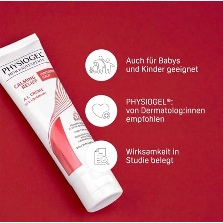 Physiogel Calming Relief A.I. Creme hypoallergen 50 ml – Bild 5