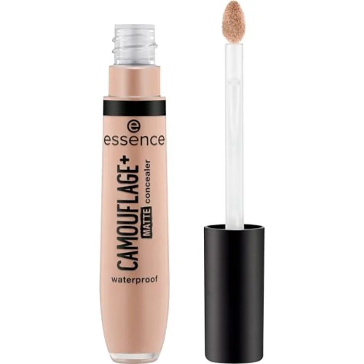 essence CAMOUFLAGE+ MATTE Flüssig-Korrektor, hochpigmentierter Concealer mit Matt-Effekt, Farbton 90, 8 ml – Bild 1