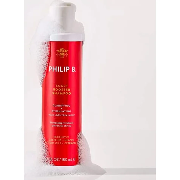 PHILIP B Scalp Booster Shampoo, Haarpflege mit Redensyl®, Niacin und Koffein, 180 ml – Bild 3