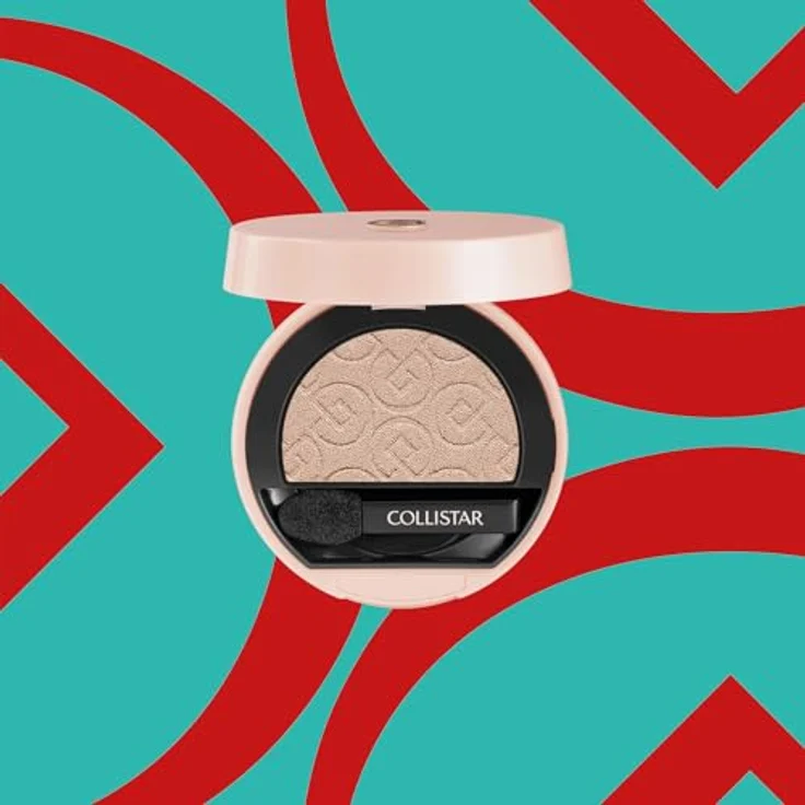 Collistar Makelloser Kompakt-Lidschatten, langanhaltendes Augen-Make-up mit weicher Textur, Multi-Finish, 425 Champagner Satin, 3 g – Bild 2