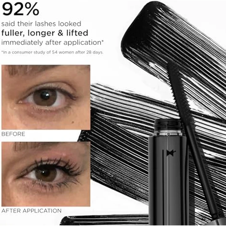 Perricone MD No Makeup Mascara, 2-in-1 Wimpernpflege und Mascara, Blackest Black, Limited Edition, 8 g – Bild 2