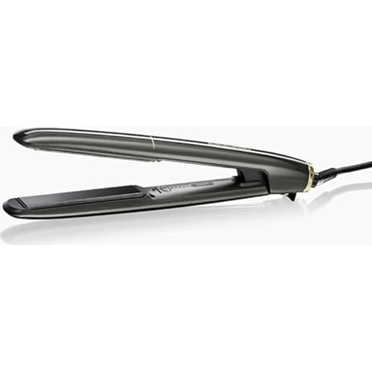 BaBylissPRO STILISTA Glätteisen, Grey Gold, mit 40 Sekunden Aufheizzeit, 5 Temperatureinstellungen und echten Titanplatten – Bild 2