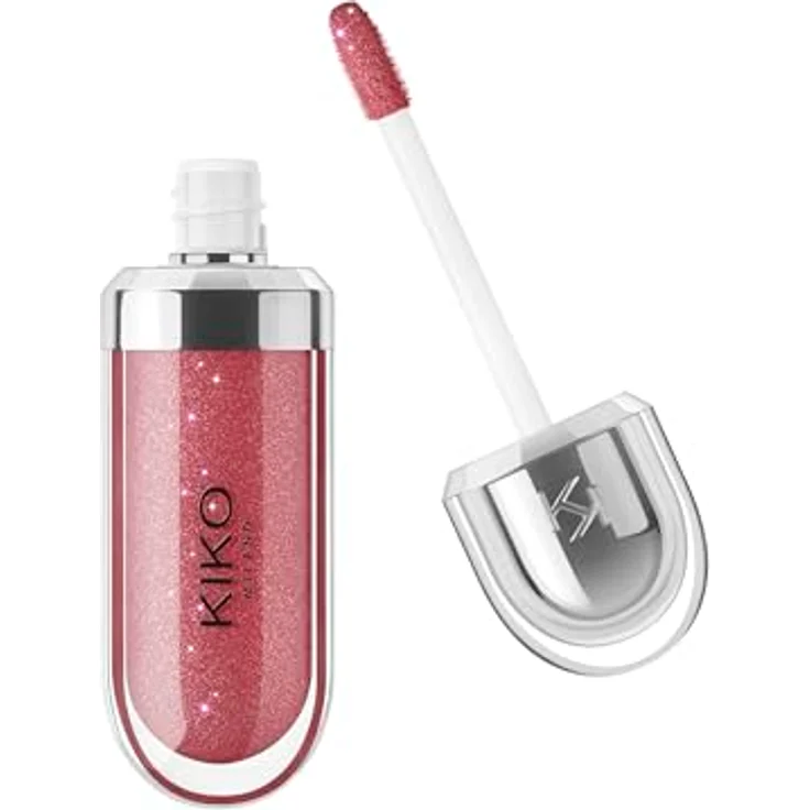 KIKO Milano 3D Hydra Lipgloss, Hydratisierendes Lipgloss mit hohem Glanz, Farbton 22 Sparkling Red Garnet, 6.5 ml – Bild 1