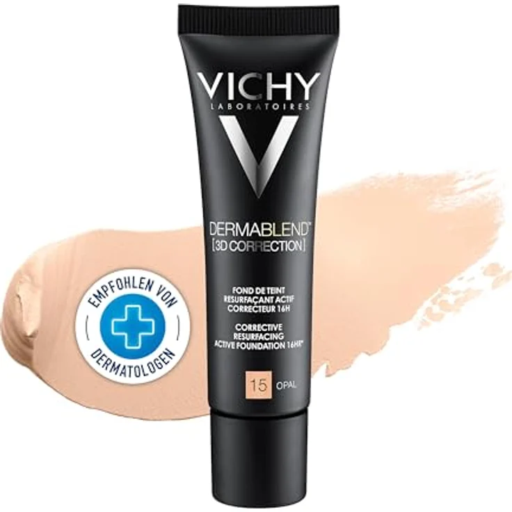 Vichy Dermablend 3D Correction Fond de Teint Fluid 15 Opal 30 ml – Bild 2