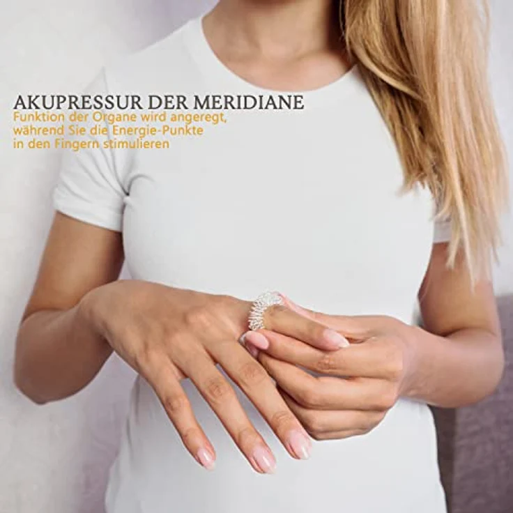 Health Press Shiatsu-Akupressurgerät, 12-tlg. mit 210 Druckpunkten – Bild 7